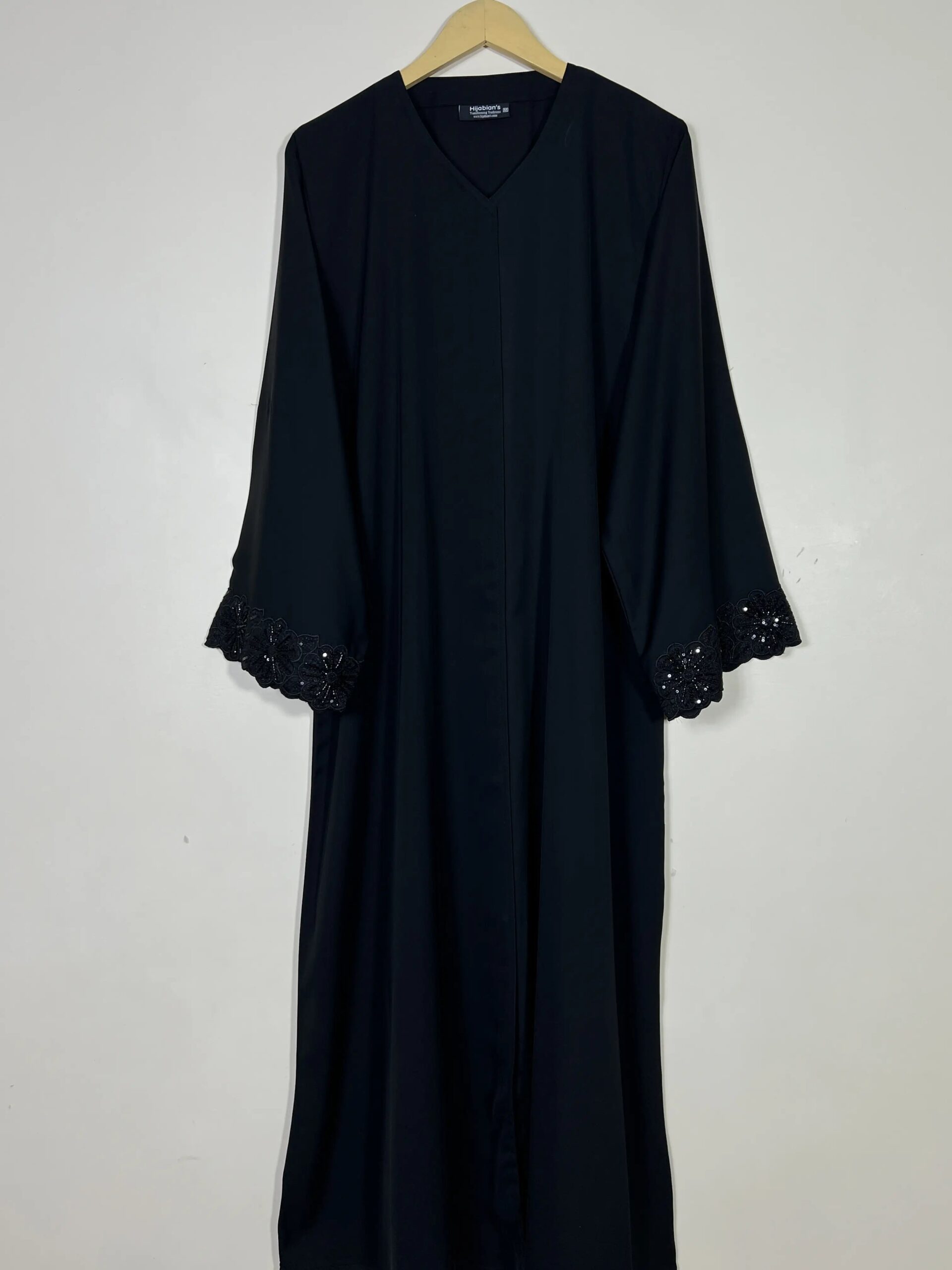 Black - Amara Luxe Abaya BA0001